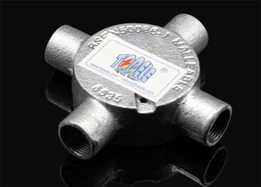 3/4 ̊ of 1 ̊ Kanaalinspectie Elbow Tee Circulaire buigsame ijzeren verbindingsdoos voor stijve leidingen