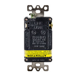 20 ampere Gfci-ontvanger en uitlaat 125 volt weerbestendige indicator met ledlicht