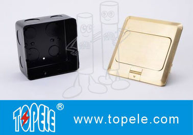 OEM vierkant paneel koper / GFCI receptacles Ronde aluminium POP-up-type vloer stopcontact