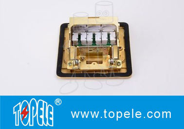 OEM vierkant paneel koper / GFCI receptacles Ronde aluminium POP-up-type vloer stopcontact