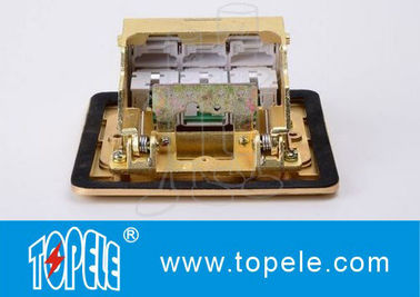 OEM vierkant paneel koper / GFCI receptacles Ronde aluminium POP-up-type vloer stopcontact