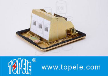 OEM vierkant paneel koper / GFCI receptacles Ronde aluminium POP-up-type vloer stopcontact