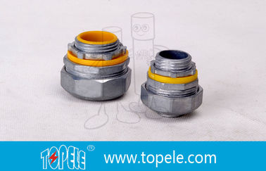 4  Flexibel geleidingsmateriaal Blauw / Geel Recht Liquid Tight Connector