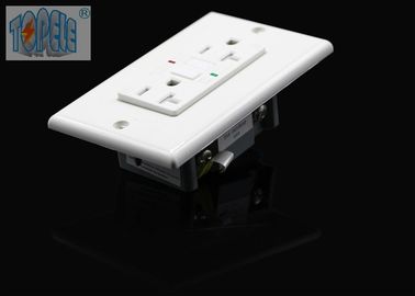 15A 125V AC GFCI-ontvangers Duplex Tamper Resistent End of Life Monitoring Functie