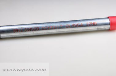 Hot Dip gegalvaniseerd staal BS4568 geleiding Klasse 4 GI-pijp met koppeling en beschermkap
