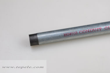 Hot Dip gegalvaniseerd staal BS4568 geleiding Klasse 4 GI-pijp met koppeling en beschermkap