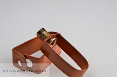 Koperen epoxy-gecoate stalen buizenclamps schuiflushanger / schuifring
