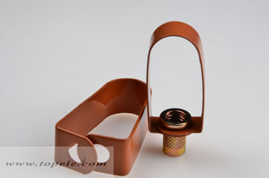 Koperen epoxy-gecoate stalen buizenclamps schuiflushanger / schuifring