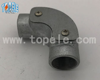 Duurzame BS4568 metalen geleidingsconnectoren Buigsame ijzeren kanaalinspectie-elbow