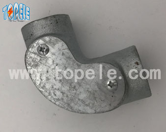 Duurzame BS4568 metalen geleidingsconnectoren Buigsame ijzeren kanaalinspectie-elbow