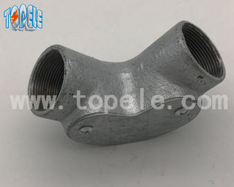 Duurzame BS4568 metalen geleidingsconnectoren Buigsame ijzeren kanaalinspectie-elbow