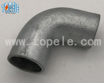 BS4568 20mm/25mm/32mm 90 graden gegalvaniseerd buigbaar gietijzer solide elleboog