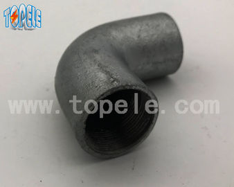 BS4568 20mm/25mm/32mm 90 graden gegalvaniseerd buigbaar gietijzer solide elleboog
