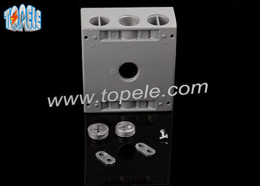 Rectangular Aluminium Elektrische Doos, Schakelaar Elektrische Doos Buiten