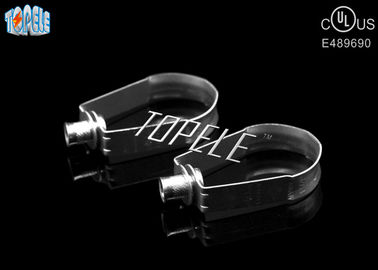 Silvery Electrical Swivel Steel Pipe Clamps UL Standard 1/2''-8'