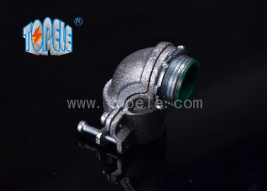 Flexibel geleidings- en bevestigingsmateriaal Metalen zink-squeezehoekconnectoren / 90 graden staal-squeezeconnectoren
