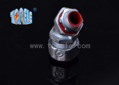 Vloeistoftdichte, flexibele geleiding en fittings, vloeistoftdichte 90 graden hoek connector zink
