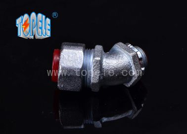 Vloeistoftdichte, flexibele geleiding en fittings, vloeistoftdichte 90 graden hoek connector zink