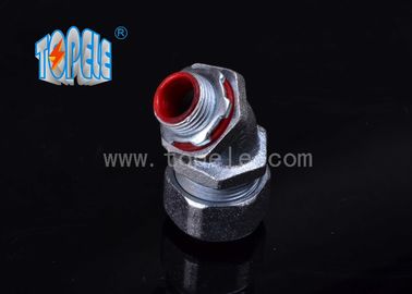 Vloeistoftdichte, flexibele geleiding en fittings, vloeistoftdichte 90 graden hoek connector zink