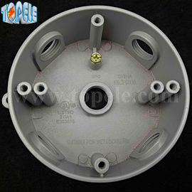 4&quot; Gietgegooid aluminium ronde weerbestendige elektrische stopcontacten / verlengringe