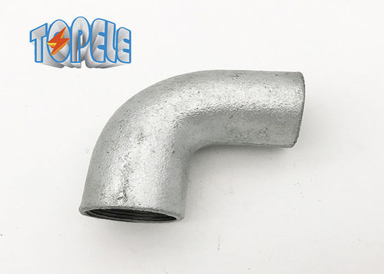 Vrouwelijke aansluiting BS4568 Leiding Hot Dip gegalvaniseerd Buigzaam ijzer Solid Elbow