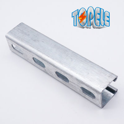 41*21 / 41*41 gegalvaniseerd staal stutkanaal Unistrut Slotted Channel