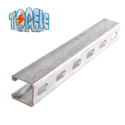 Hdg 41 x 41 mm geslepen roestvrij staal Unistrut kanaal