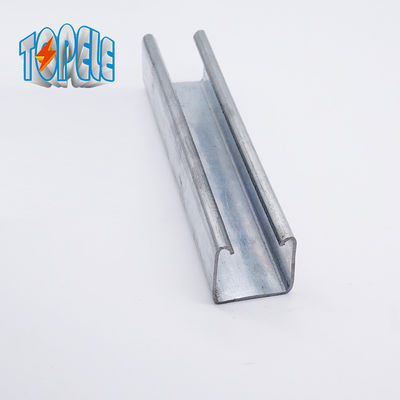 Warm gedompeld gegalvaniseerd profiel Unistrut C Channel 41 * 41 / 41 * 21