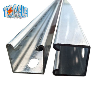 1.5 mm gesloten roestvrijstalen unistrut-beugels