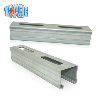 1.5 mm gesloten roestvrijstalen unistrut-beugels