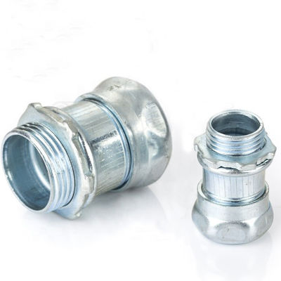 Stalen 1/2'-4' UL Compression Emt Connector