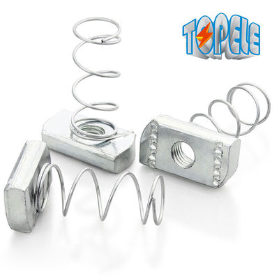 Zinkgeplatte staal M6 M8 M10 M12 Unistrut-kanaal