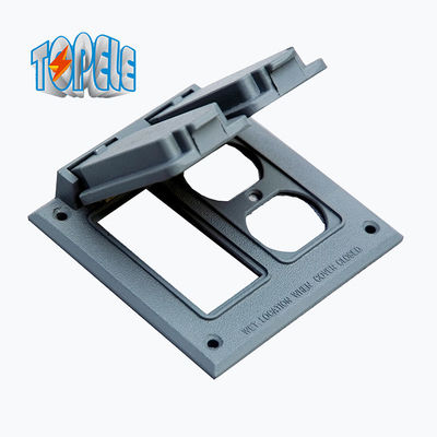 UL 2 Gang Weatherproof Cover voor decoratieve GFCI