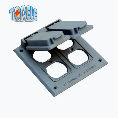 UL 2 Gang Weatherproof Cover voor decoratieve GFCI