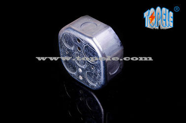 1-7/8 &quot;diep 4 ′′ achthoekig gegalvaniseerd stalen geleidingsdozen, tekenen constructie, tMet vijf 1/2 &quot;en vier 3/4&quot; KOS