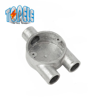 Buigsame ijzeren aluminium elektrische verbindingsdoos gegalvaniseerd 20 mm 25 mm