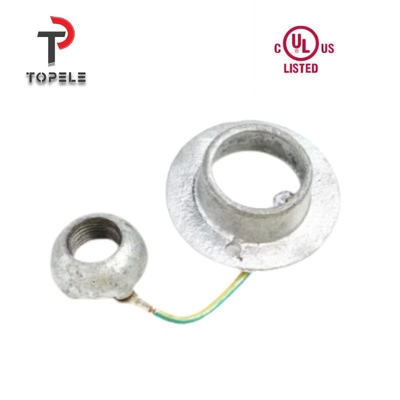 BS4568 Warm gedompelde gegalvaniseerde buigsame bal met stopcontact