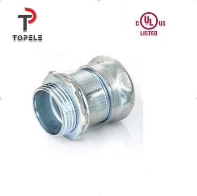 Gealvaniseerde staal-EMT-leidingsconnector Compressie type
