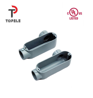 1/2" UL Lijst Rigid Conduit Body LL / LR / LB / C / T Type Aluminium NTP Type