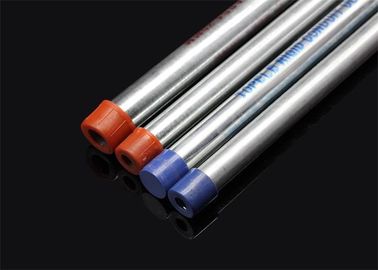 BS 4568 / BS 31 Hot Dip gegalvaniseerde metalen geleidingspijp met geschroefde uiteinden en doppen