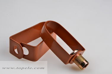 Koperen epoxy-gecoate stalen buizenclamps schuiflushanger / schuifring