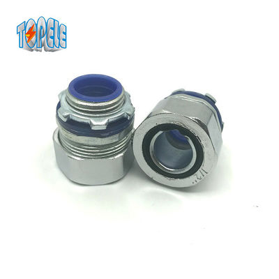Zink recht 3/8" Liquid Tight Flexible Metal Conduit Connector