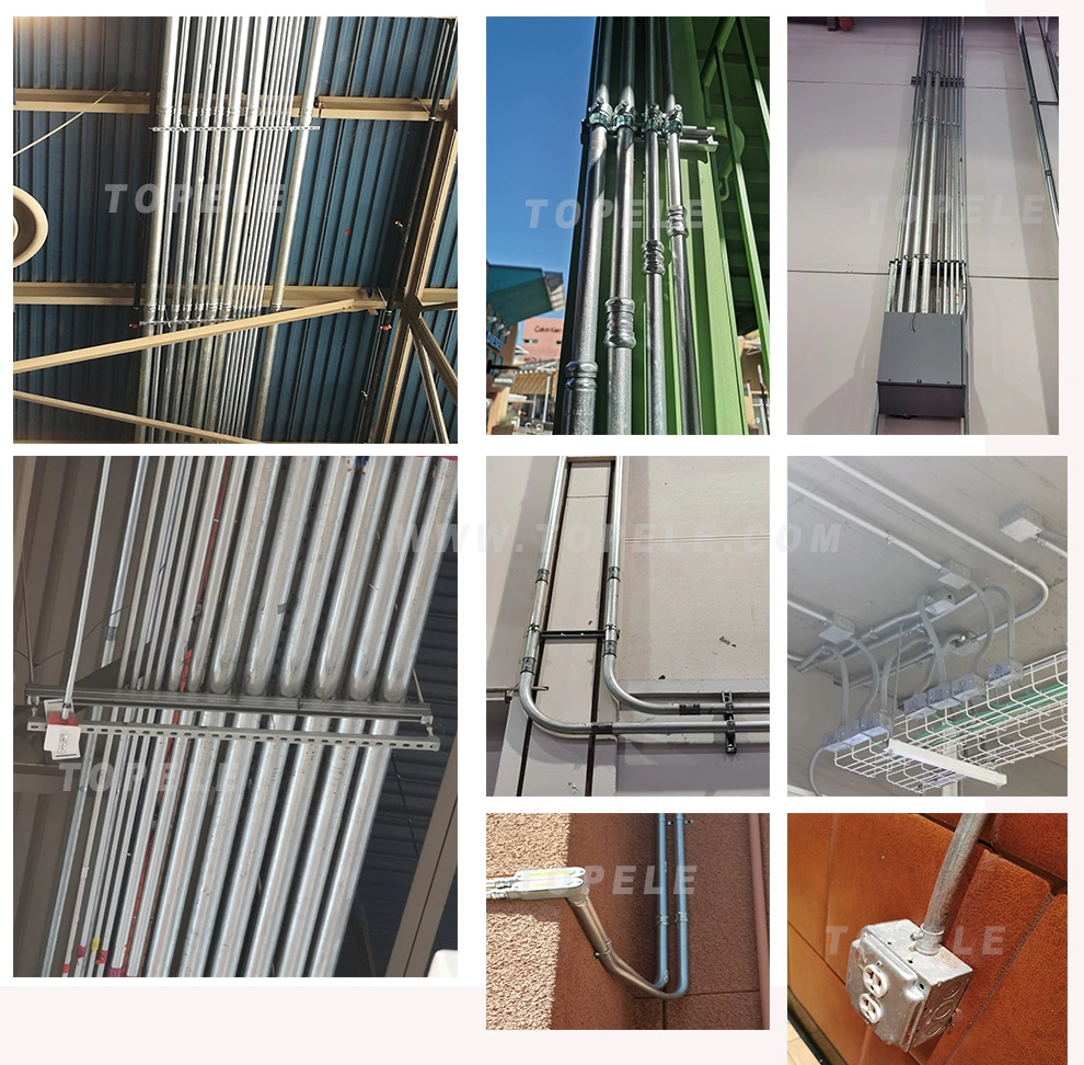 UL797 Gi EMT Electrical Flexible Conduit Pijpbuis 0